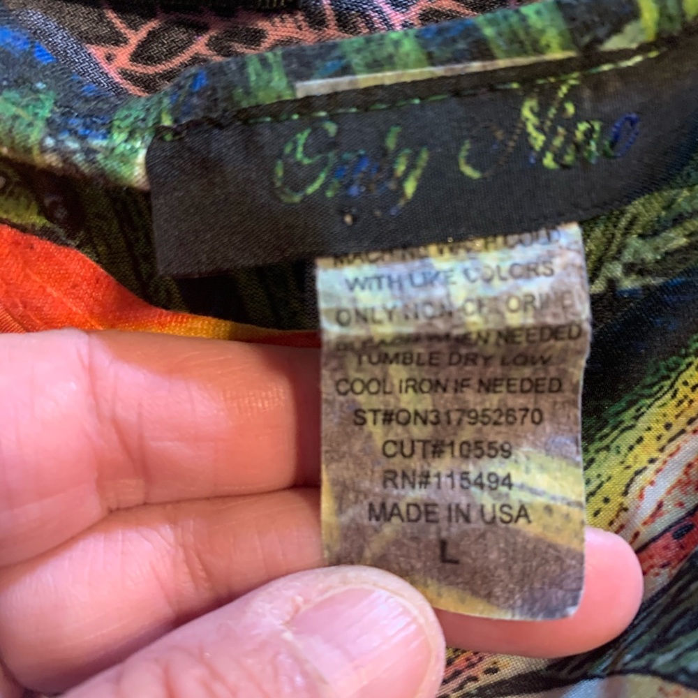 Colorful top - Picture 2 of 2